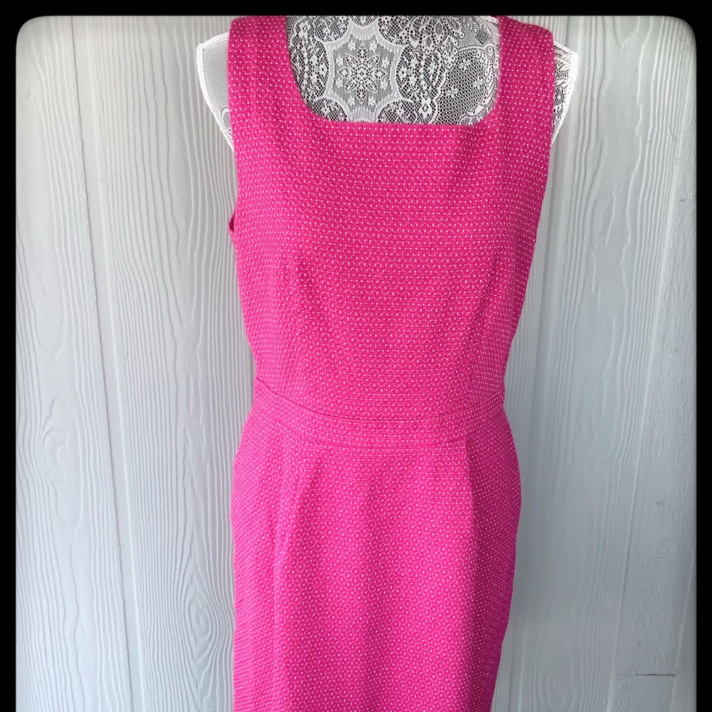 đź“‚LIMITED DRESS Cute Slvls Pink/Wht Mini dot. 12 - Picture 2 of 7